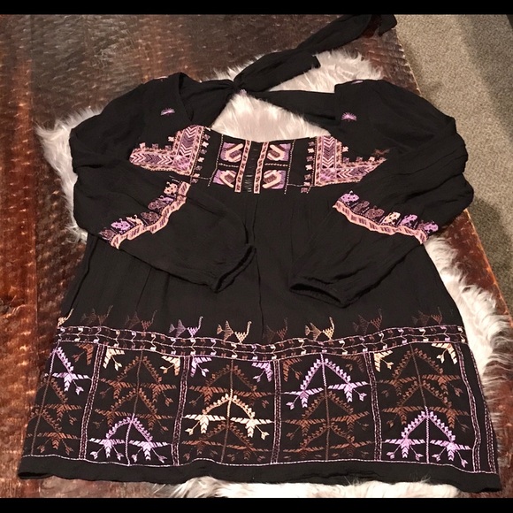 FP Rhiannon Embroidered Babydoll Dress- NWT - Picture 3 of 5